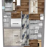 شقة Stunning 3br 3bathroom 3ac Near Metro D1 اسطنبول